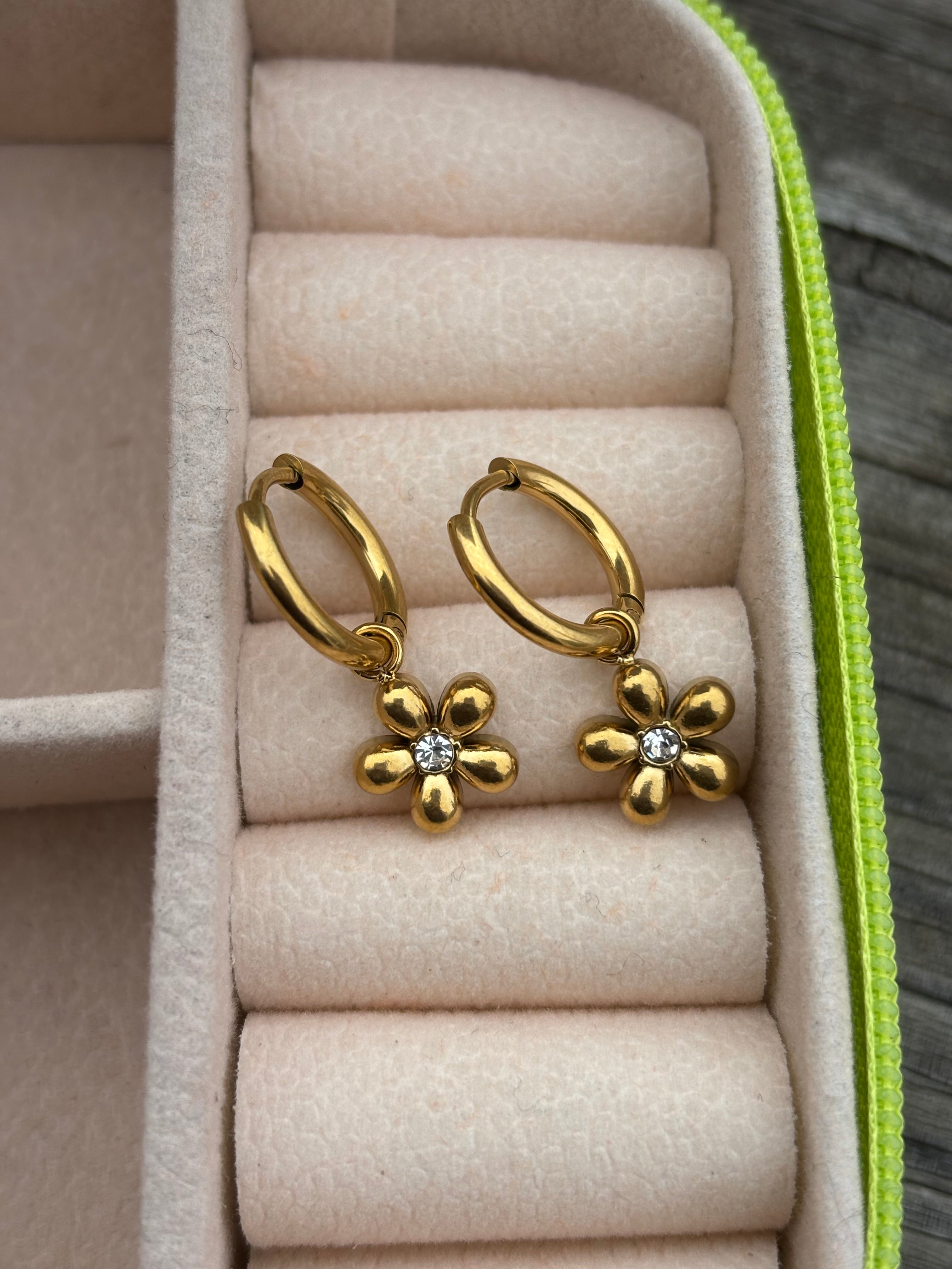 Ditsy Daisy Hoops
